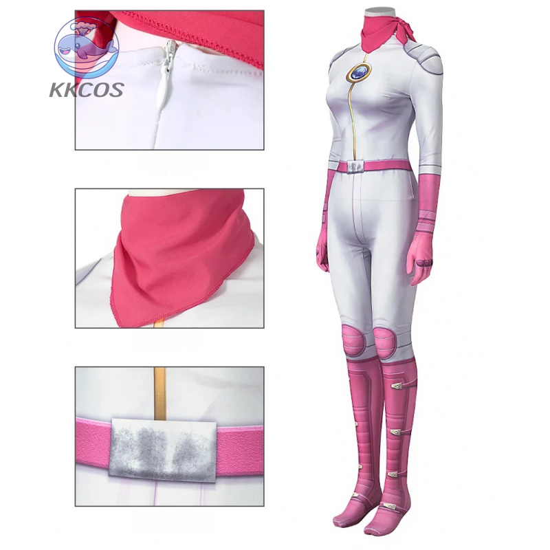 Princess Peach Cosplay Movie S - Anime Cosplay Bodysuit บทวิจารณ์และราคา