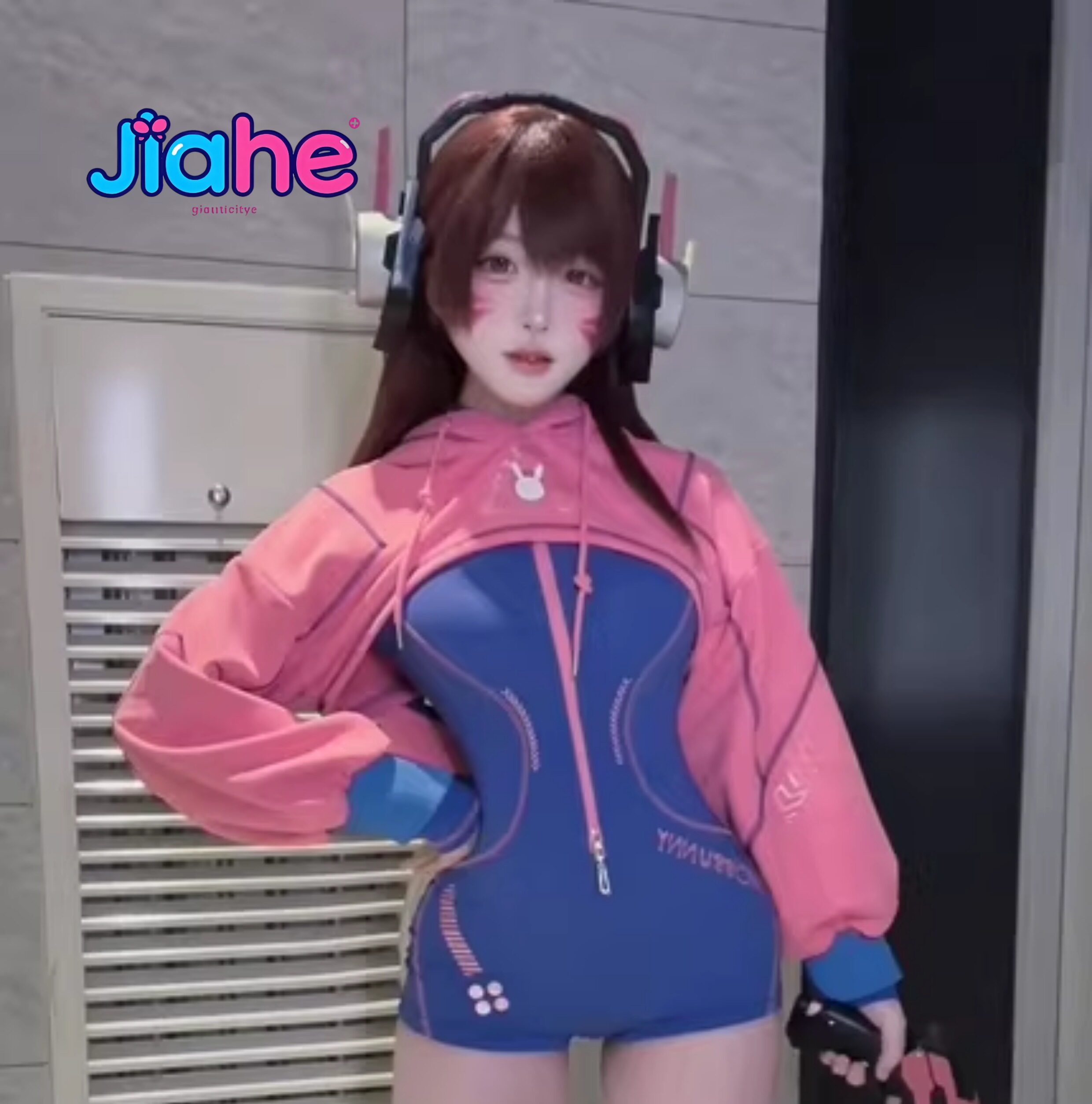 In stock D.Va Overwatch Cospla - Anime Cosplay Jumpsuit บทวิจารณ์และราคา