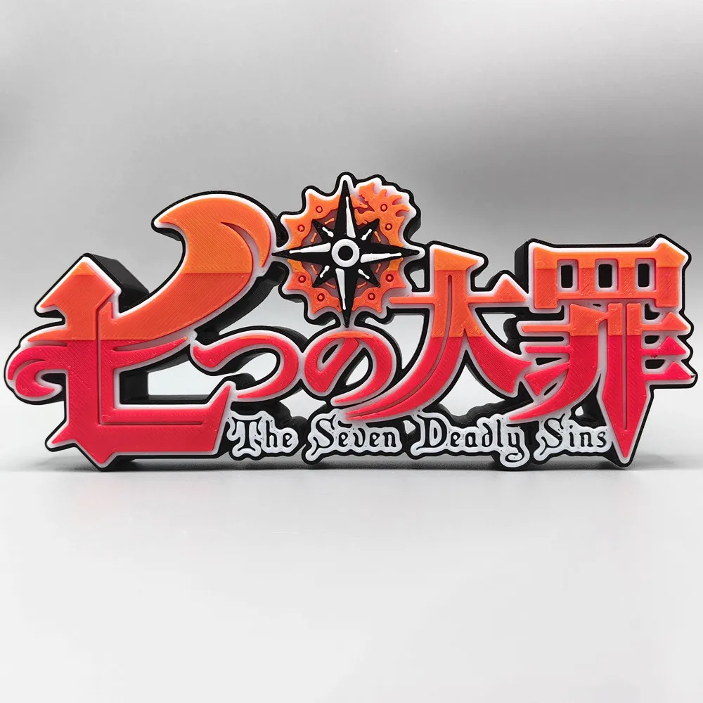 Anime The Seven Deadly Sins 3D - Anime Cosplay Title บทวิจารณ์และราคา