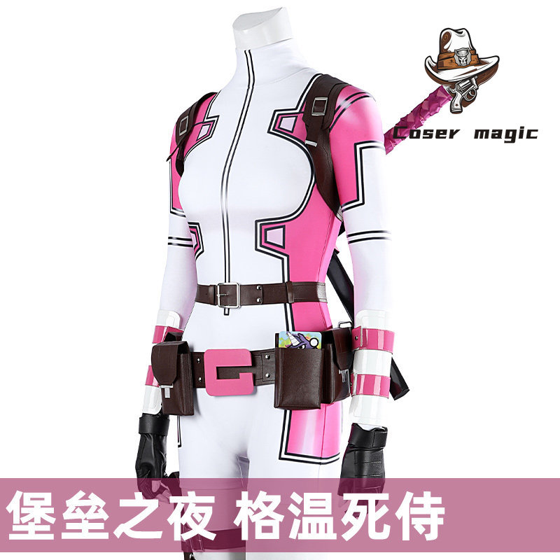 Gwenpool Cosplay Costume Femal - Anime Cosplay Jumpsuit บทวิจารณ์และราคา