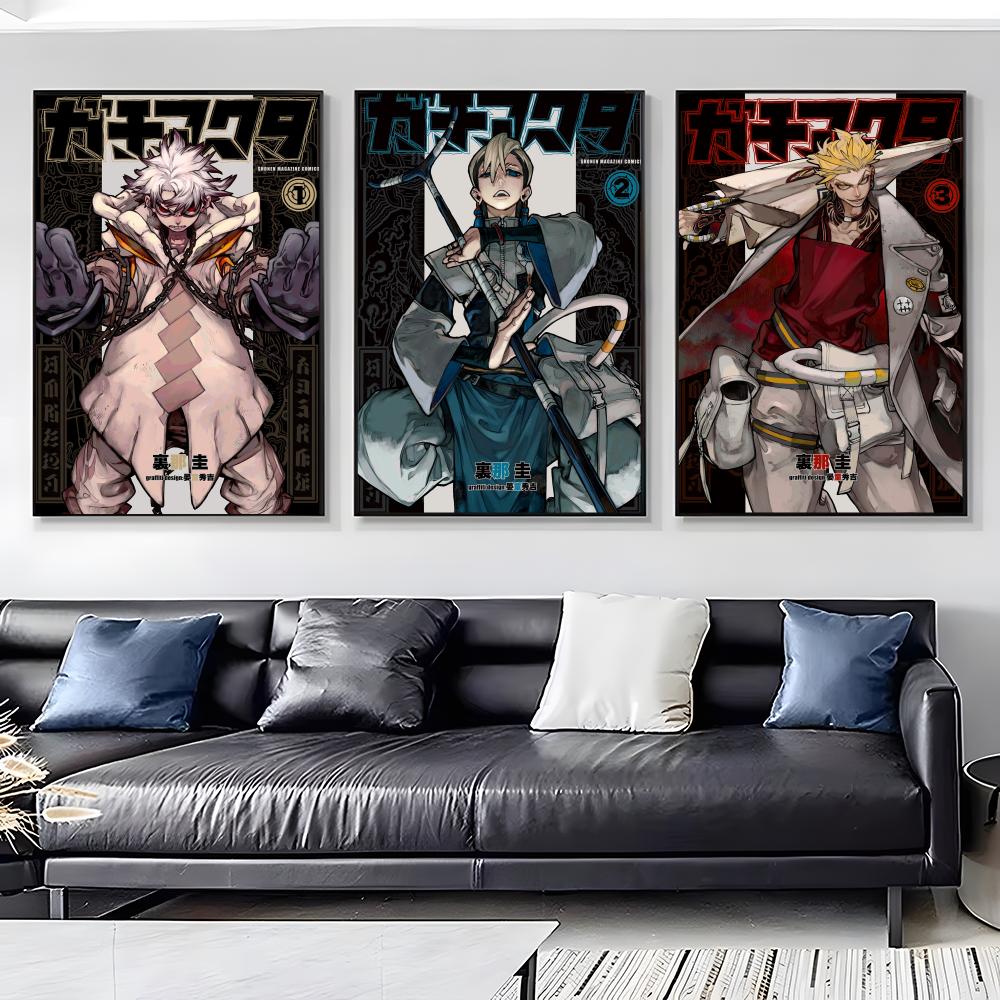 Anime G-GACHIAKUTA Poster Stic - Anime Cosplay Wallpaper บทวิจารณ์และราคา