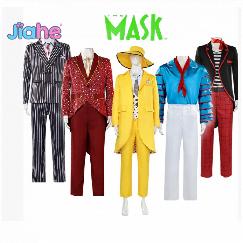 Jim Carrey Stanley Ipkiss Movi - Anime Cosplay Mask บทวิจารณ์และราคา