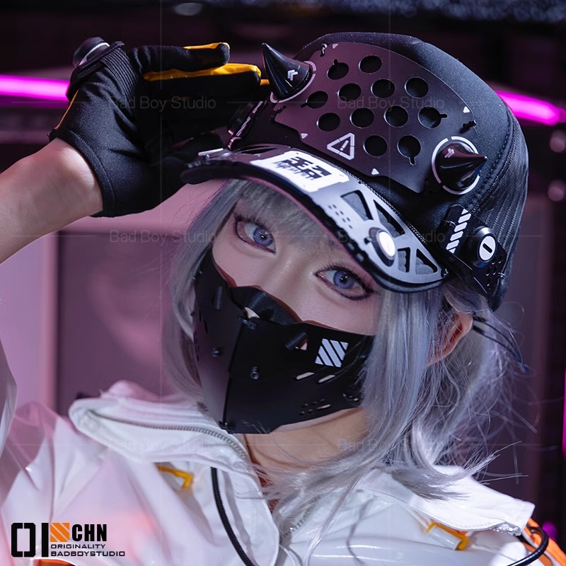 2025 Game Cyberpunk Cosplay Ma - Anime Cosplay Mask บทวิจารณ์และราคา