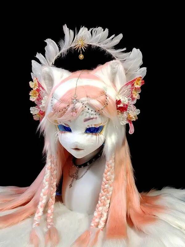 Handmade Kig Fursuit Head, Cut - Anime Cosplay Mask บทวิจารณ์และราคา