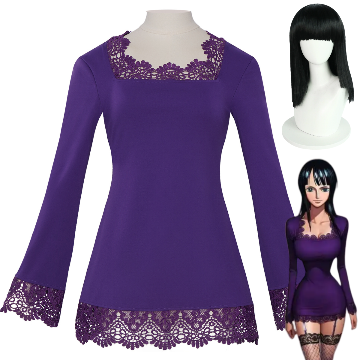Anime Miss All Sunday Nico Rob - Anime Cosplay Robin บทวิจารณ์และราคา